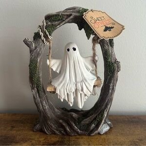 New Sweet Street Viral Halloween Ghost on a Swing Spooky Cute Boo TikTok